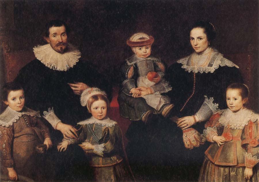 Frans Francken II The Family of the Artist